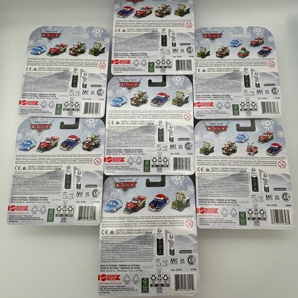 Disney Pixar Cars Holiday Edition Diecast Collectible Toy Car Vehicle YOU PICK - Picture 2 of 2